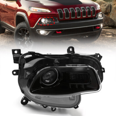For Jeep Cherokee 2014-2018 HID/Xenon Projector Headlight W/Ballast Passenger