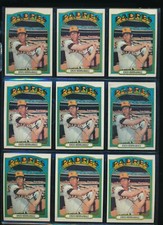 Lot (11) 1972 Topps #7 Enzo Hernandez San Diego Padres Player Lot (GZ21) SWSW6