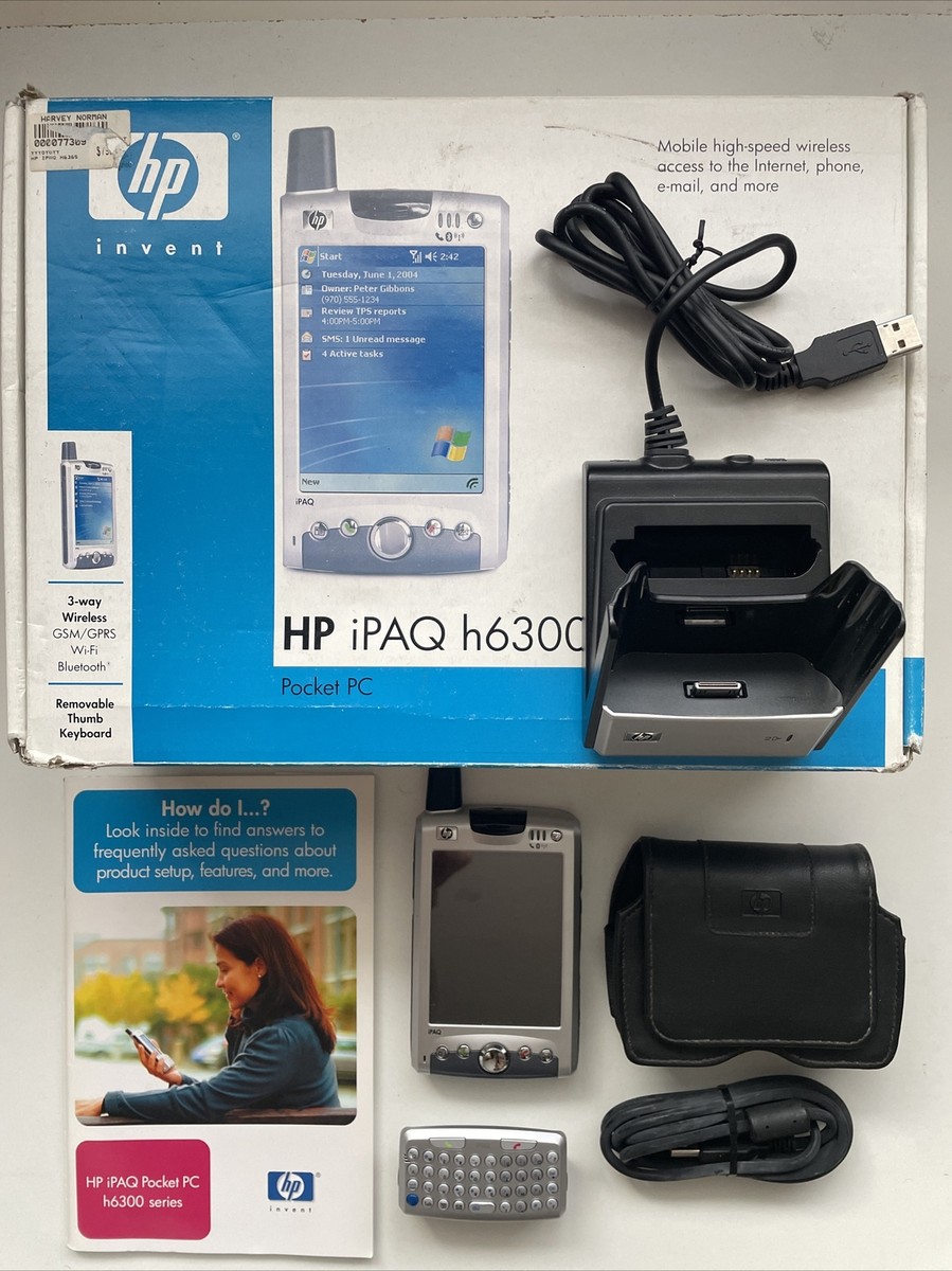 HP iPAQ H6365 Vintage Handheld Pocket PC GSM Windows Mobile