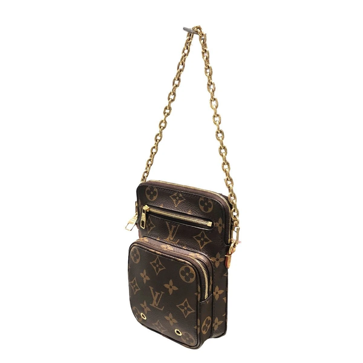 LOUIS VUITTON Utility Crossbody M80746 Monogram Shoulder Bag 