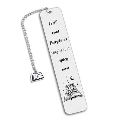 Spicy Book Lovers Reading List Bookmark Book Club Galentines