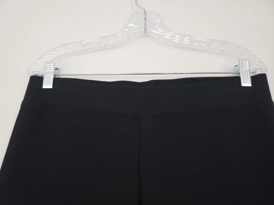 (Ju) Y2K Luii Mujer Ponte Pantalones Talla L Negro Leggings Elastizados Capricho EE. UU. Foto 2 de 4