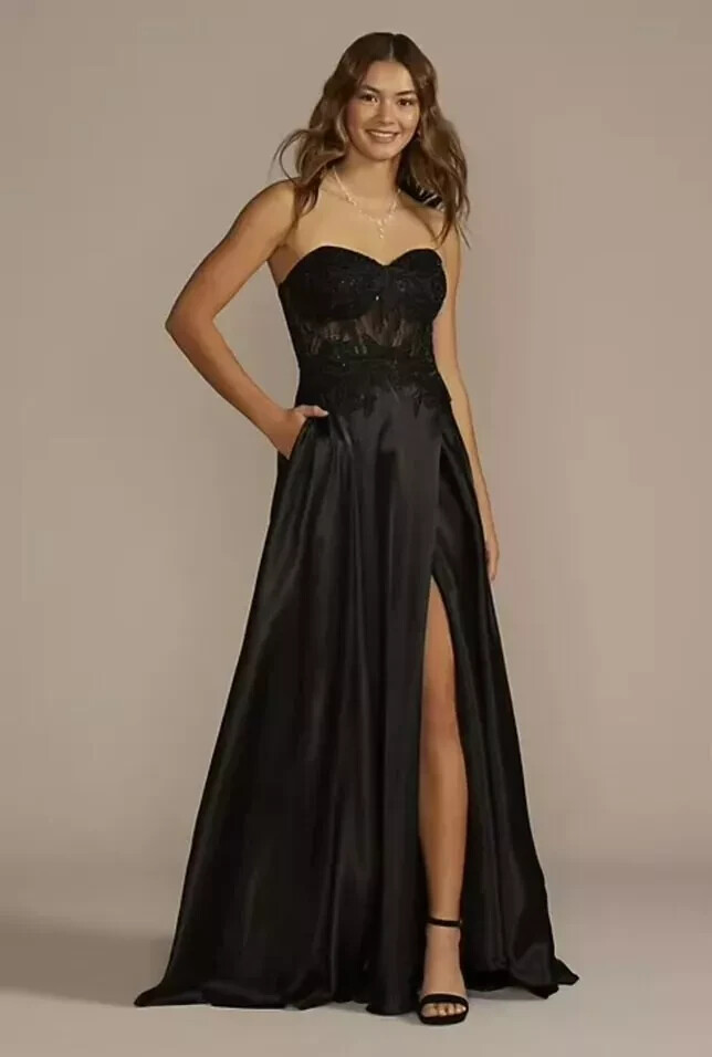 strapless open back dress Rose Shawl Collar Tuxedo