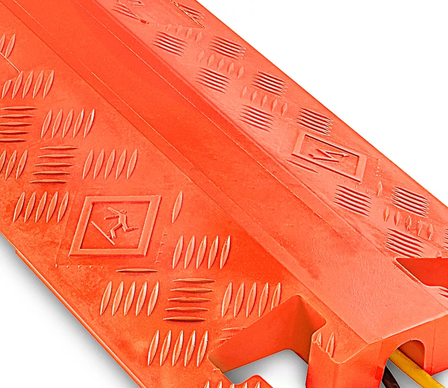 Over Line Protector New ULINE Drop Over Cable Protector - Orange- H-4616O- W. Cap. 23.400 ...
