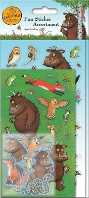THE GRUFFALO Gruffalo FUN Assortment Stickers over 40 Stickers Official licensed product