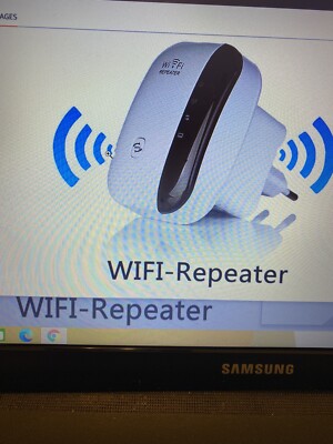Aigital WLAN Extender 300 Mbps WLAN Repeater Internet Signal Range Booster 