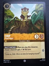 Chip - Friend Indeed 6/204 Disney Lorcana Azurite Sea Regular