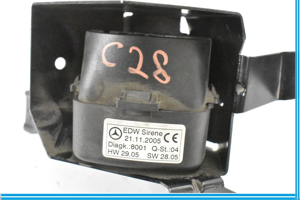 Оригинальная противоугонная сигнализация сирена гудок 07–13 Mercedes W221 S550 S63 AMG 2218701391 - Изображение 4 из 4