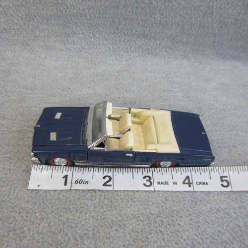 Franklin Mint Pontiac GTO Vintage 1/43 Diecast Car Functional Doors Blue - Picture 9 of 9