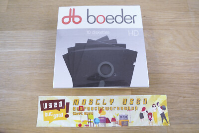 BOEDER HD 5.25'' 1,2MB 96tpi Floppy Disks - 10 Pack - NOS | SEALED