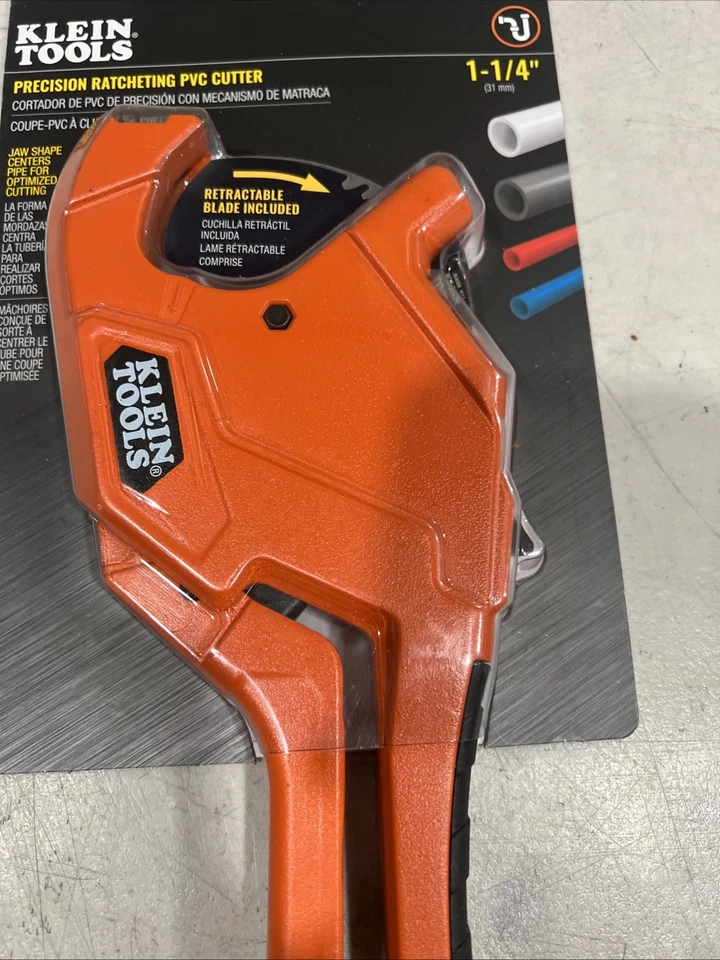 Klein Tools 50044 Precision Ratcheting PVC Cutter 1-1/4-in - Image 4 of 4