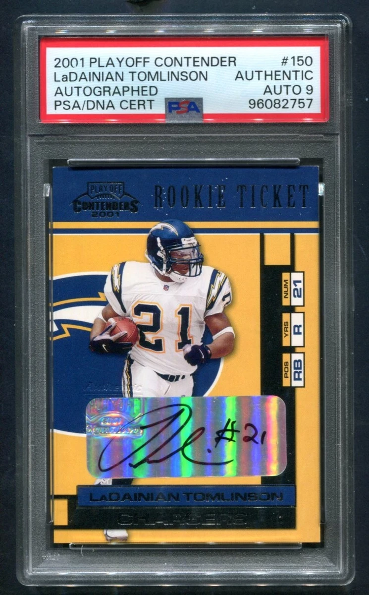 LaDainian Tomlinson Football Sports Trading Card Singles Rookie