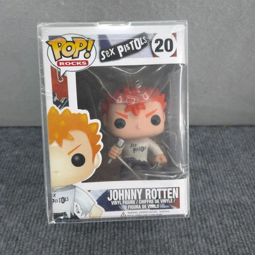 Funko Pop Rocks Sex Pistols Johnny Rotten #20 Vinyl Figure