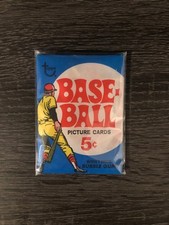 1969 Topps Baseball Wax Pack- SUPER  clean! Great color!