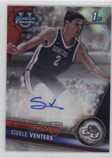 2023-24 Bowman U Chrome Prospect Lava Refractor 62/199 Steele Venters Auto 02yu