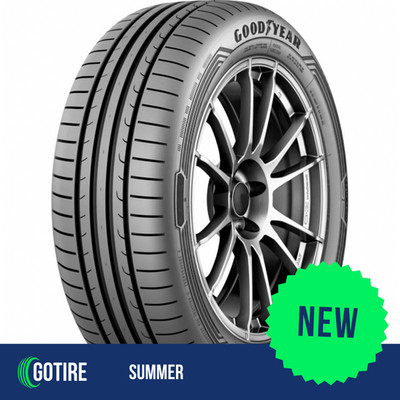 1 X New - 195/65R15 Goodyear Eagle Sport 2 91V