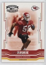 2005 Donruss Throwback Threads Rookie 870/999 Derrick Johnson #155 n1u