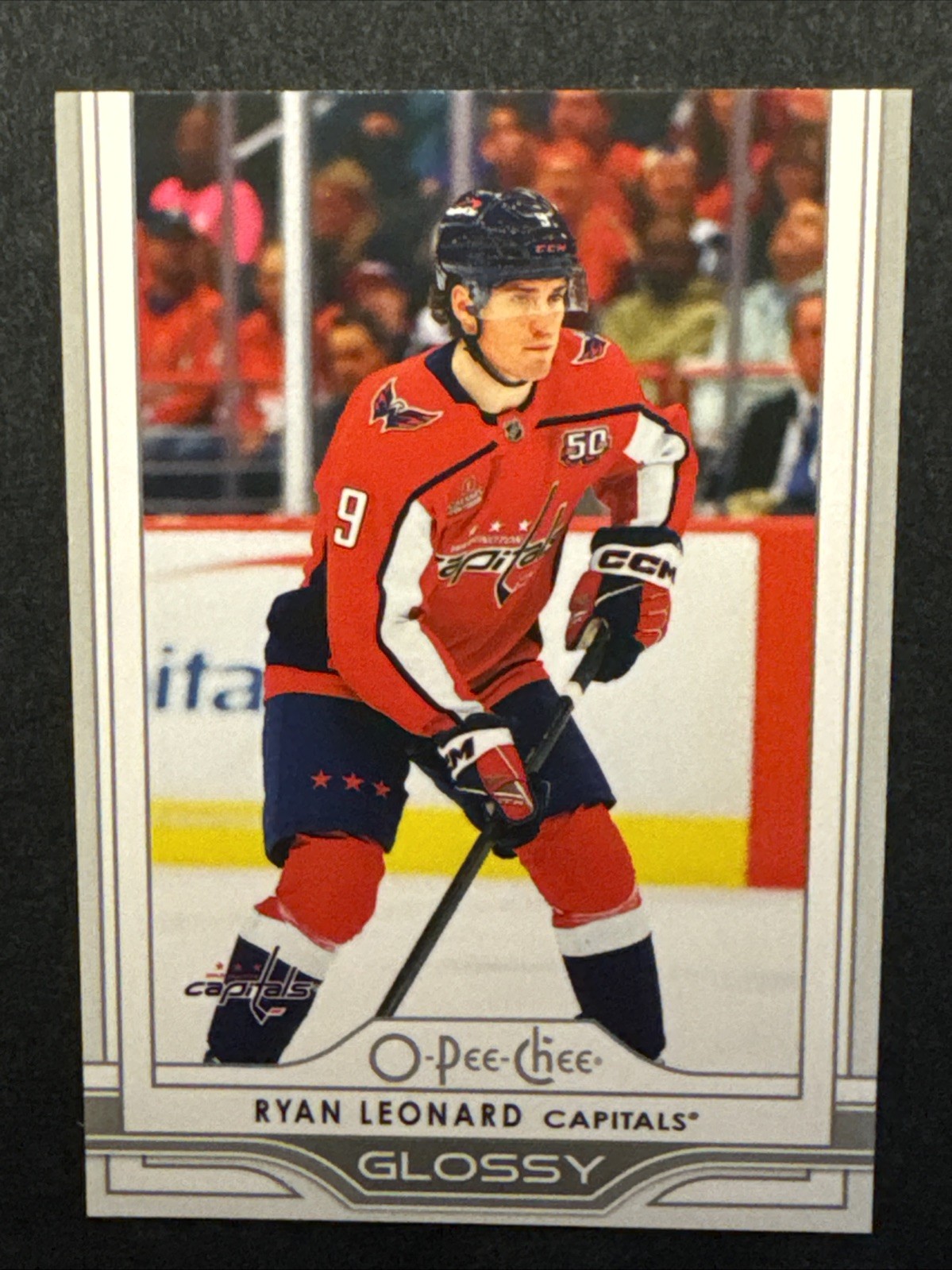 Ryan Leonard #OG-11 (Hockey Cards 2025 Upper Deck O-Pee-Chee Glossy) — is it worth grading?