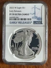 2022 W AMERICAN SILVER EAGLE NGC PF70 ULTRA CAMEO  “EARLY RELEASES”