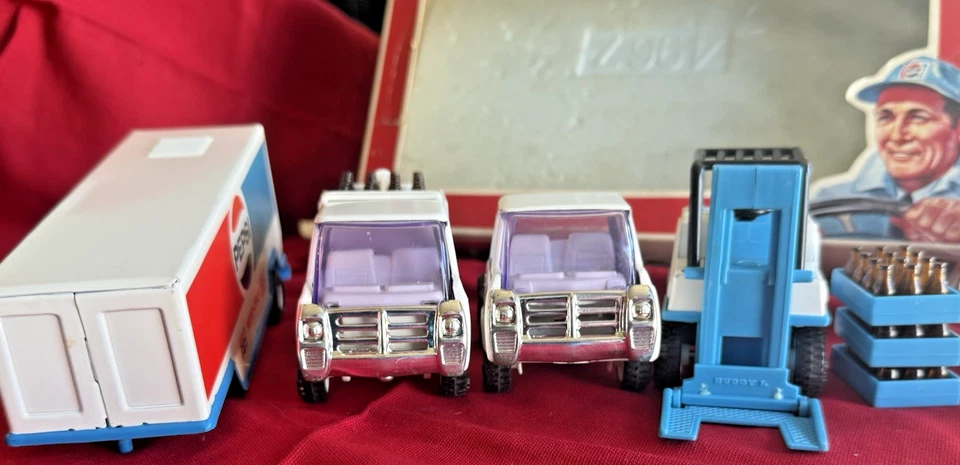 Juego de camiones Buddy L Pepsi 1977 vintage #4967 - excelente - solo exhibido - con caja Foto 4 de 4