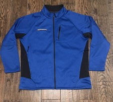 Menards Store Employee Mens Blue Full Zip Jacket Size. XL