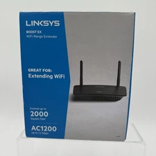 Linksys Boost EX WiFi Range Extender AC1200 Free S/H!