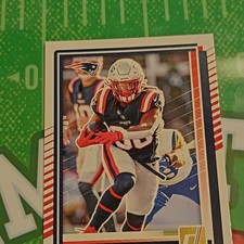 Panini Donruss Rhamondre Stevenson #63 New England Patriots NFL Football Card