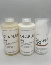 Olaplex No 4, 5, & 6- Shampoo, Conditioner & Bond Smoother Combo NEW!