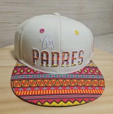 * New * 2025 San Diego Los Padres Hispanic Heritage Theme Game Hat Sugar Skull