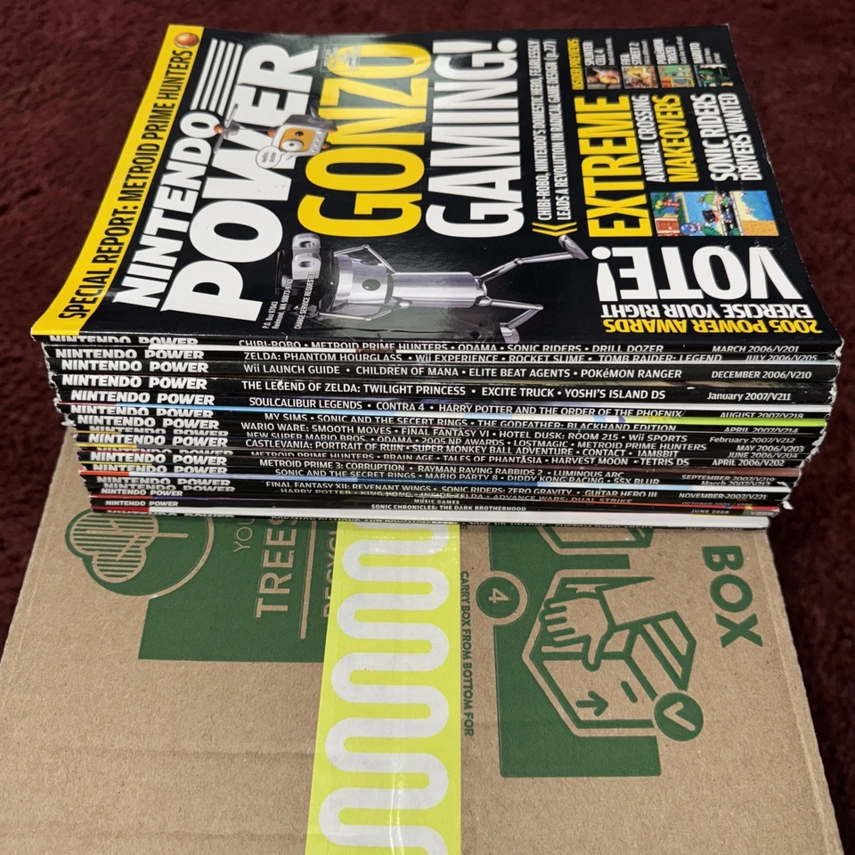 Nintendo Power Magazine Lot Most issues are from V-196 through V-229 (17) issues Foto 4 de 4