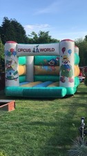 12 X 12 Circus World Bouncy Castle + 1.5HP Blower 