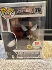 Funko Pop! Marvel Spider-Man Black Suit Glow Walgreens Exclusive #79 Vinyl Figur