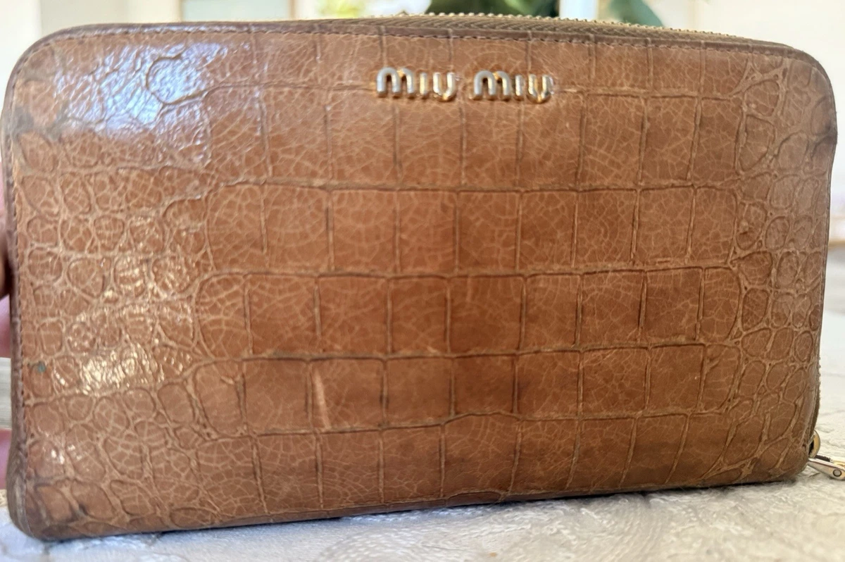 miumiu♡ヴィンテージ風ウォレット Women's Miu Miu for sale | eBay