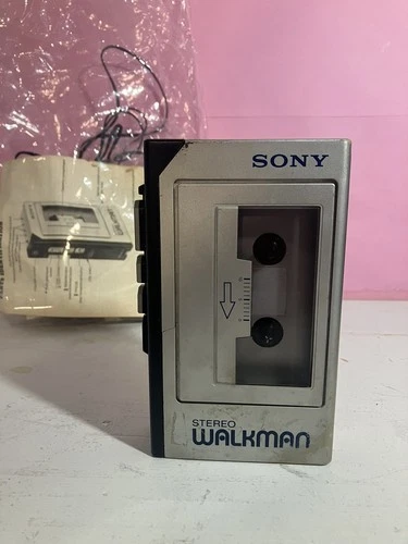 Vintage Sony WM-1 Stereo Walkman Cassette Player