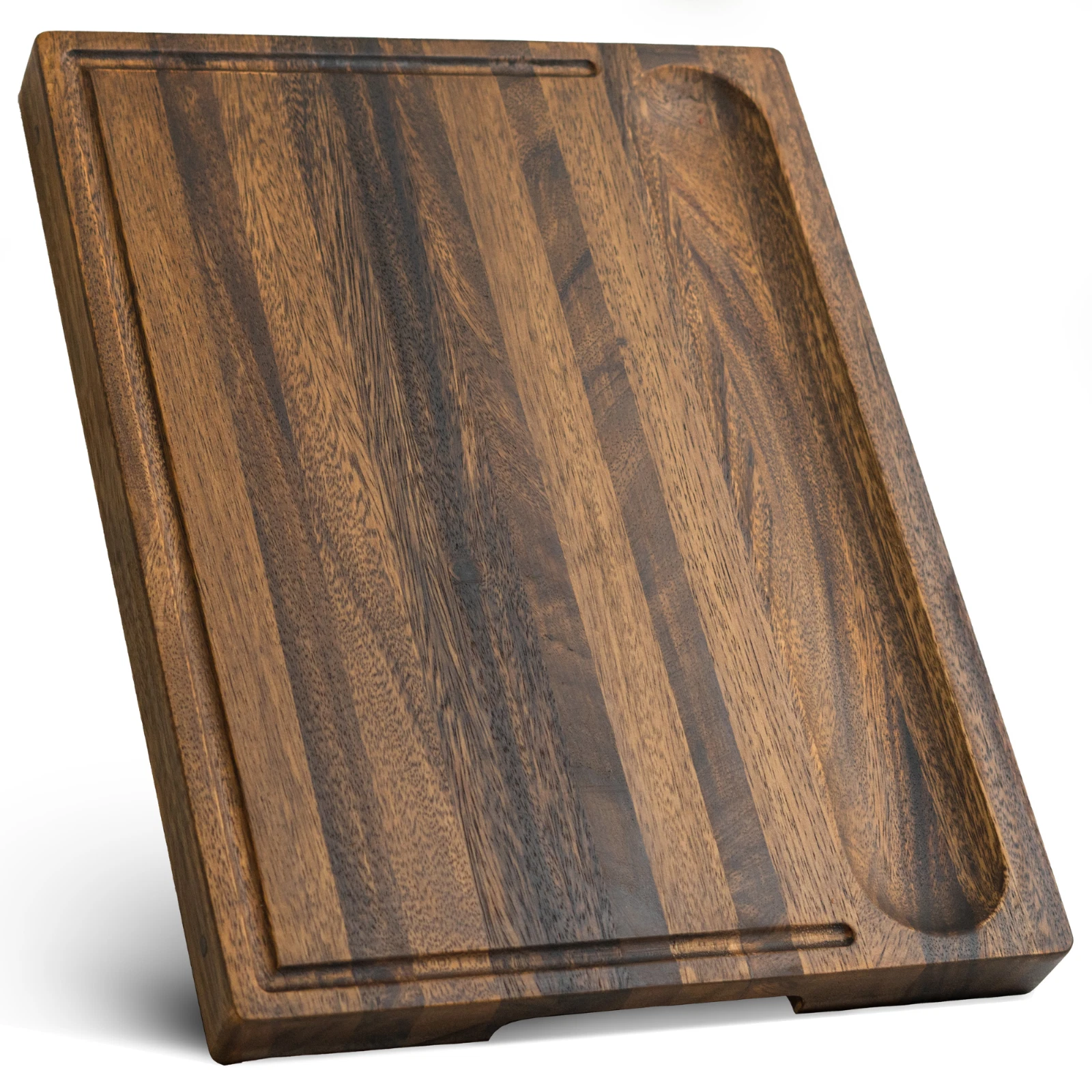 17x13 Wood Cutting Board – 1.6" Thick Juice Groove – Handmade in Bali
Opens in a new window or tab