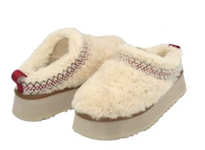 UGG TAZZ UGG BRAID WOMEN SLIPPERS NATURAL US 10 /UK 8 /EU 41