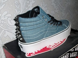 vans sk8 hi platform ebay
