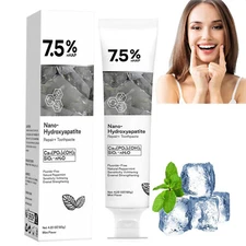 7.5% Hap Nano-Hydroxyapatite Toothpaste Remove Deep Clean For Sensitive Teeth🔥