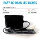 1-Pack Tamiya Plug Charger For 6V 7.2V NIMH NICD Battery AC/DC Adapter Battery