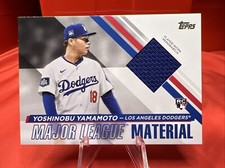 Yoshinobu Yamamoto #MLM-YY Prices | 2025 Topps Major League