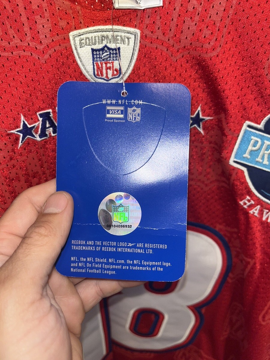 Vintage Peyton Manning 2004 Pro Bowl Jersey Hawaii Patch Red