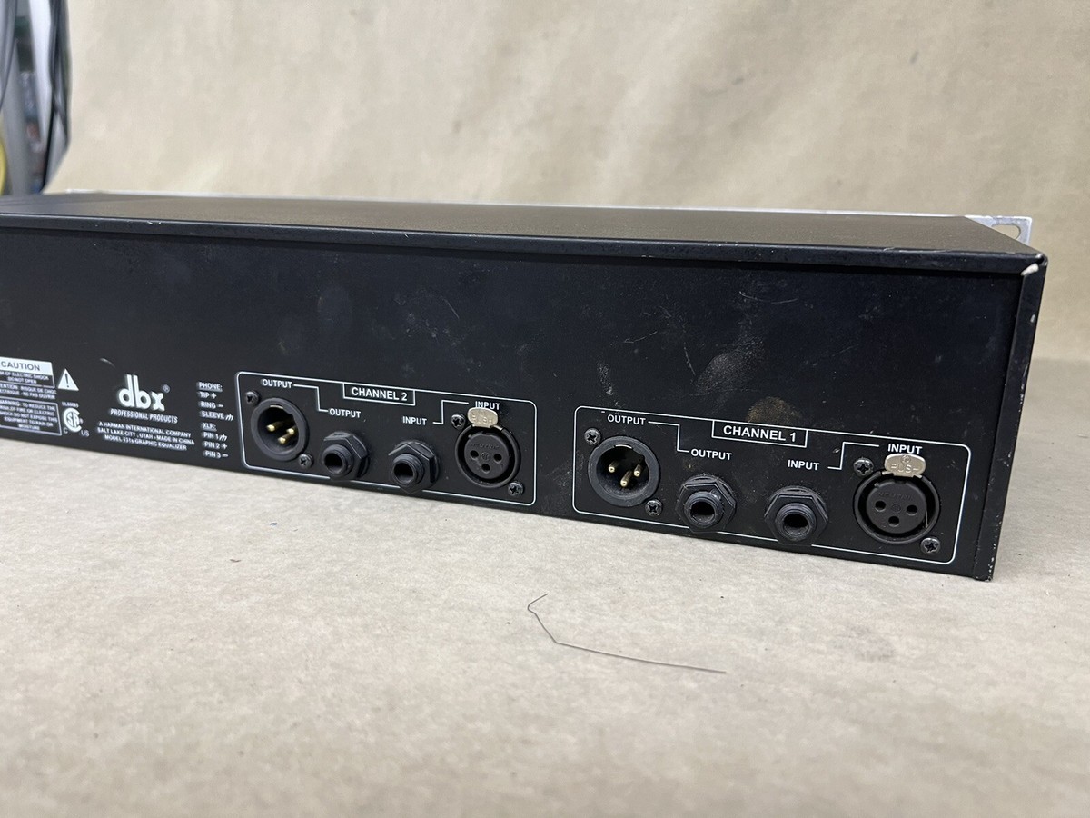 dbx 231グラフィックイコライザー dbx 131s 1ch 31バンド・グラフィックイコライザー｜FULL-TEN