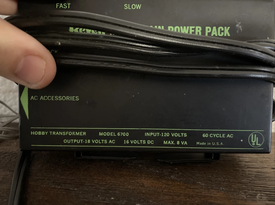 REVELL MICROTRAIN POWER PACK MODEL 6700 HOBBY TRANSFORMER Good Working C5 - Image 2 of 4