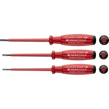 PB Swiss PB 58539.CBB SwissGrip VDE Screwdriver Set 3 Pieces