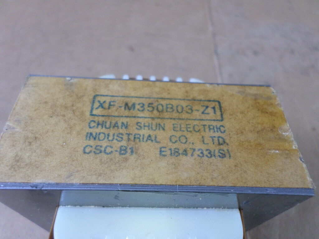 Chuan Shun Electric Industrial Co. Ltd. CSC-B1 XF-M350B03-Z1 Chuan Shun Electric Industrial Co. Ltd. CSC-B1 XF-M350B03-Z1