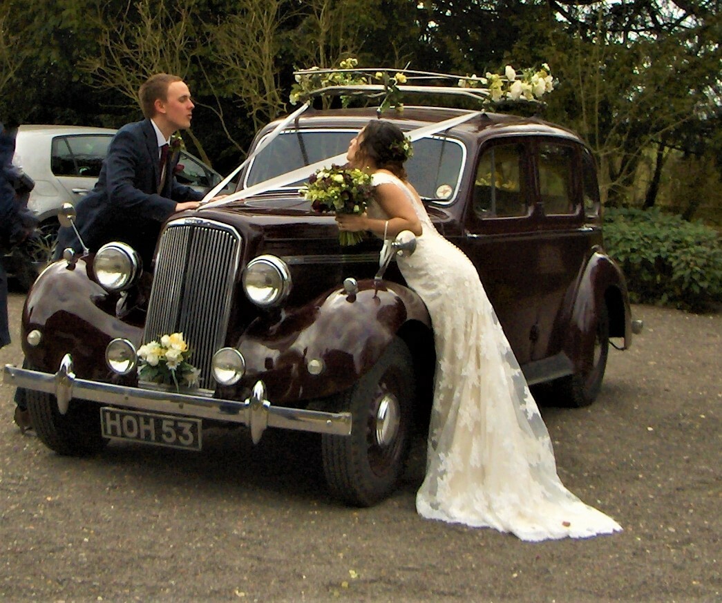 Vintage WEDDING car hire Convertible Cabrio PROM Classic HAMPSHIRE