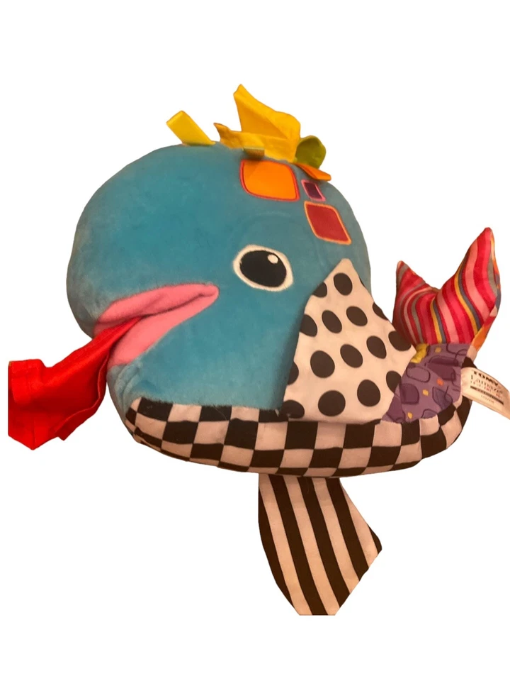 Yo Ho Horace Pirate & Franky the Hanky Whale Plush Educational Toy Pair Lamaze - Image 4 of 4