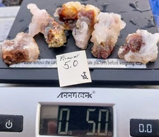 Vintage 1970s Deer Creek Arizona Fire Agate Rough 5.0 Ounces