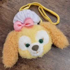 Japan Tokyo Disney Sea Duffy Bear Cookie Ann Plush Pass Card Case Coin Purse Bag