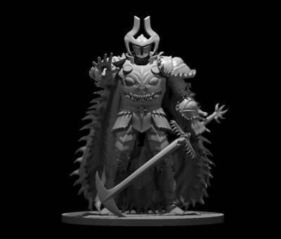 Mimic Master Fighter Warrior 28mm Scale DND D&D Tabletop Miniature
